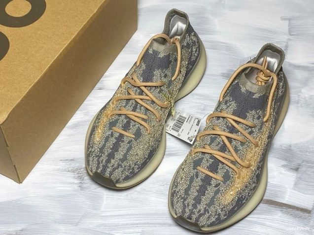 Adidas Reflective Yeezy FX9846 Mist Boost 380 1017